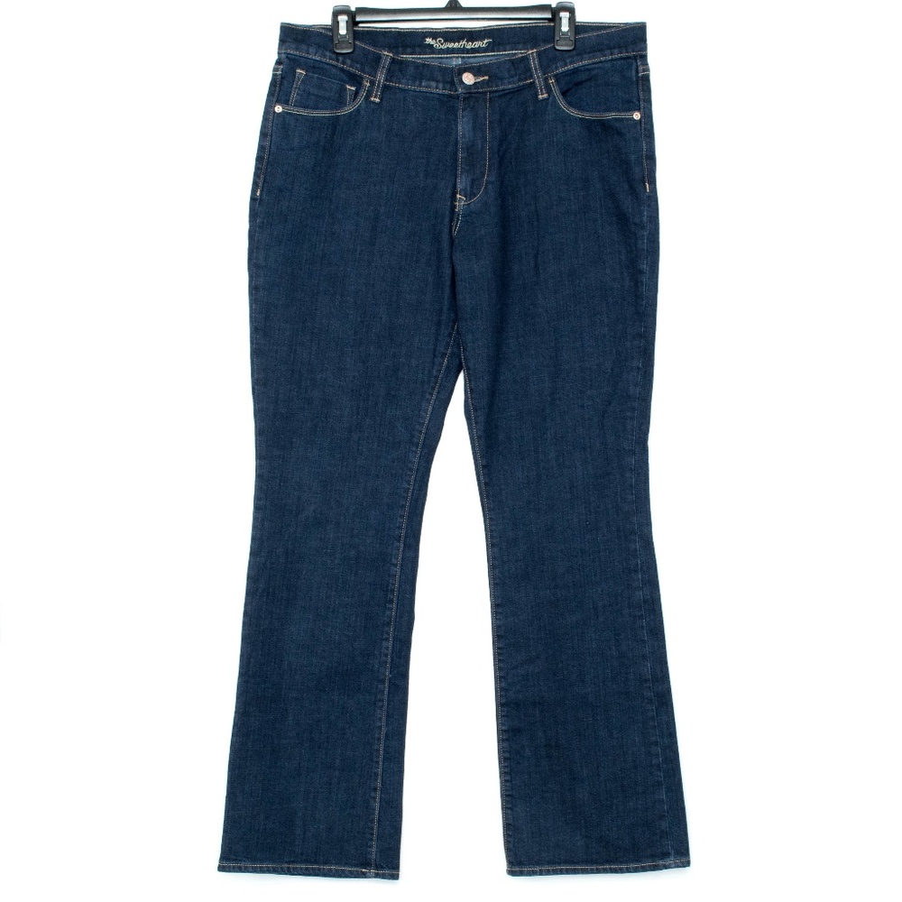 Old Navy Womens Jeans The Sweetheart Blue 14 C2